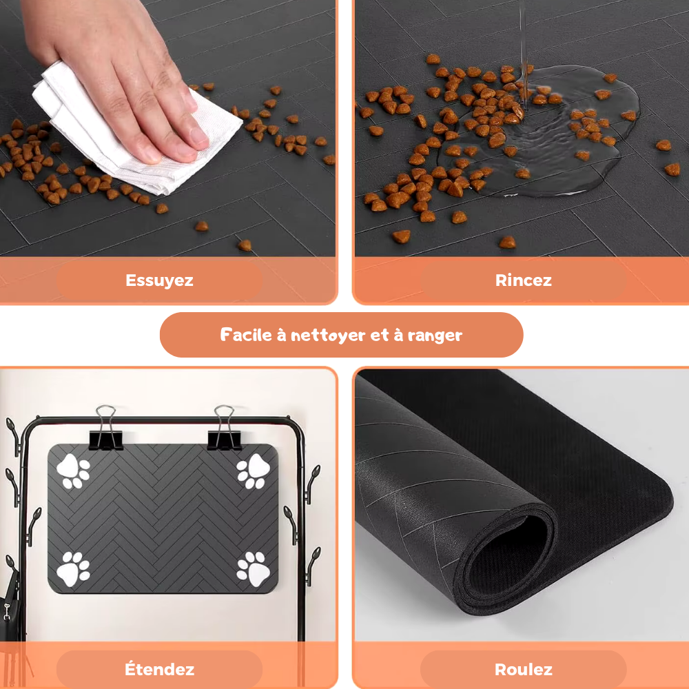 🐾 Tadashi - Le Tapis de Nourriture Multifonctions