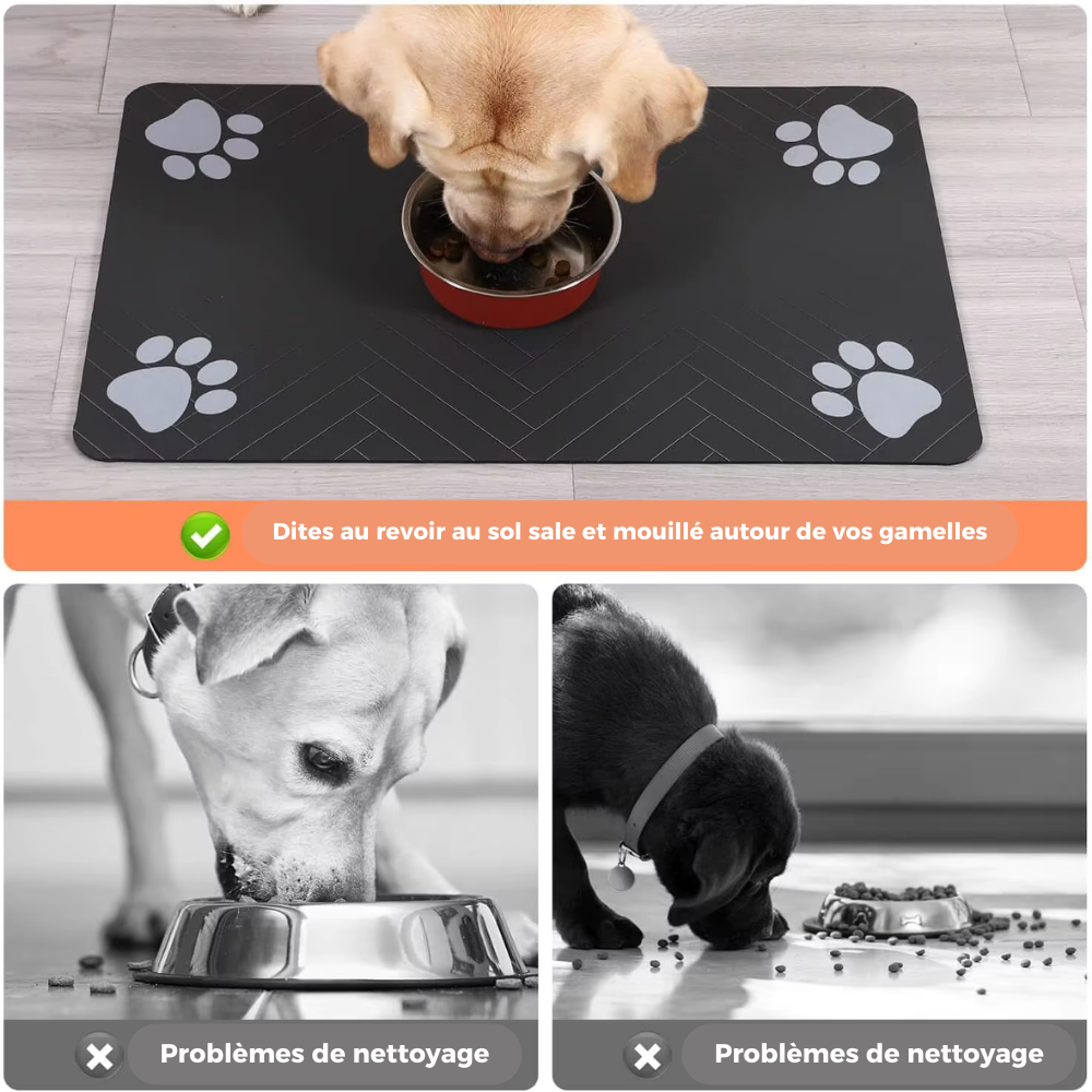 🐾 Tadashi - Le Tapis de Nourriture Multifonctions