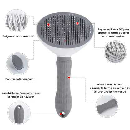 🐾 Scar - La Brosse Auto-Nettoyante