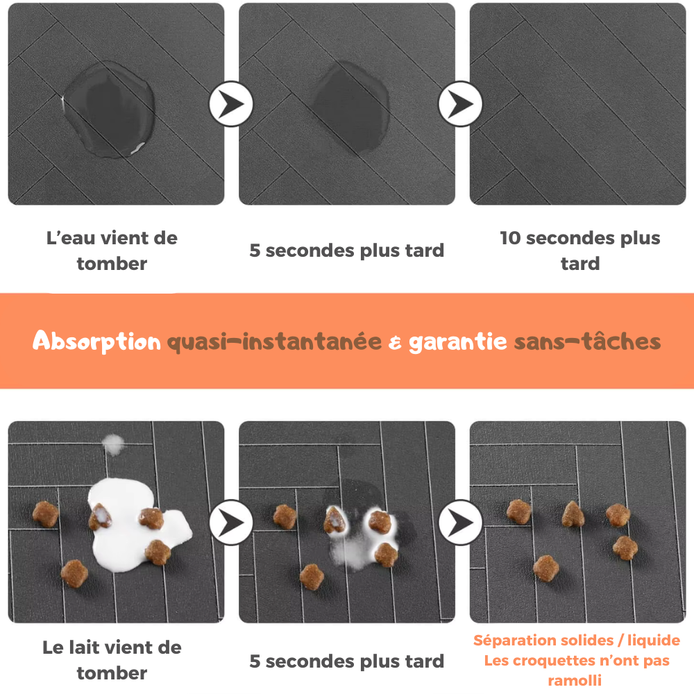 🐾 Tadashi - Le Tapis de Nourriture Multifonctions